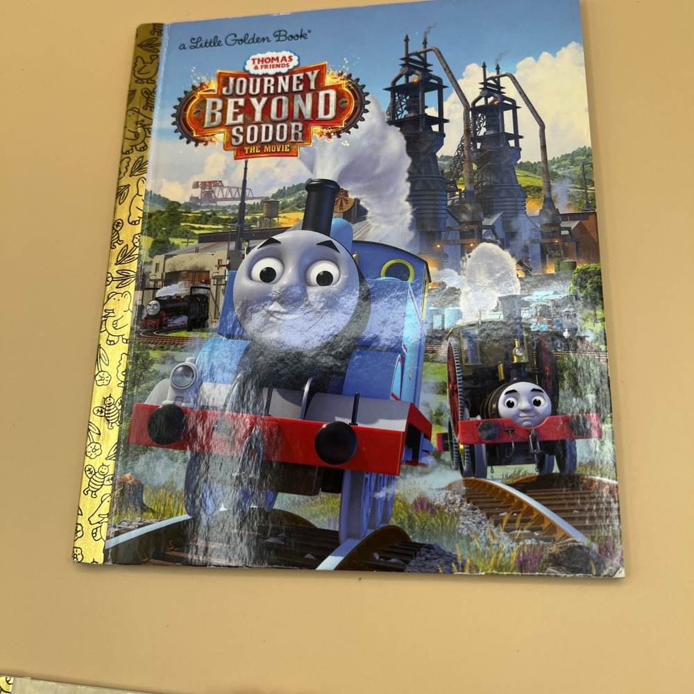 Thomas & Friends Journey Beyond Sodor The Movie Little Golden Book Hardcover